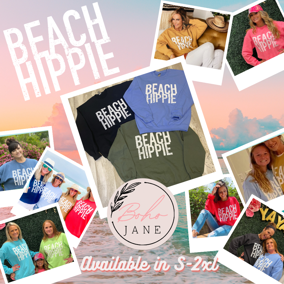 Beach Hippie Sweatshirt