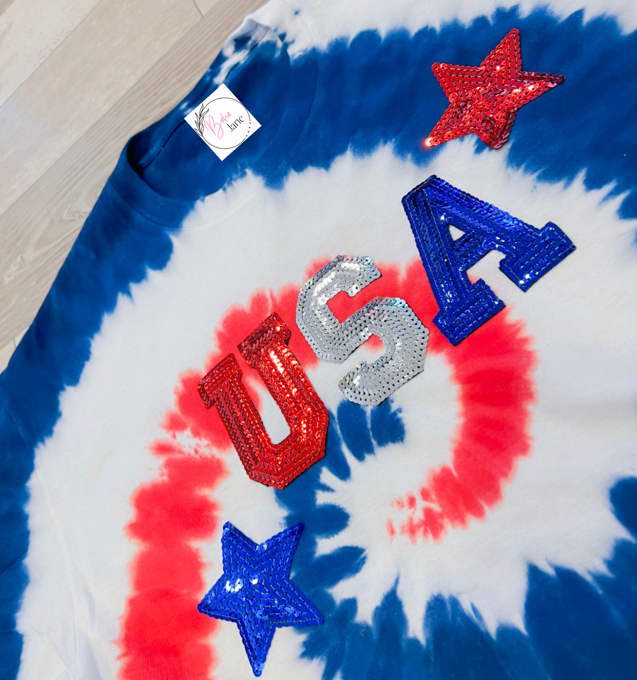 Made in the USA Tie Dye Tee