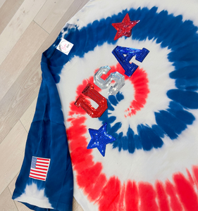 Made in the USA Tie Dye Tee